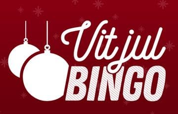 Loggan för Vit jul bingo 2024