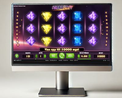 någon spelar på Starburst slot